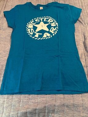 Gildan SoftStyle Teal Crew Neck Tee